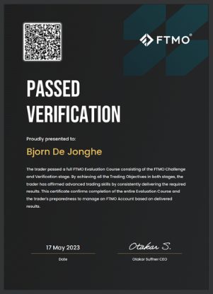 Certificaat Maxim Delombaerde