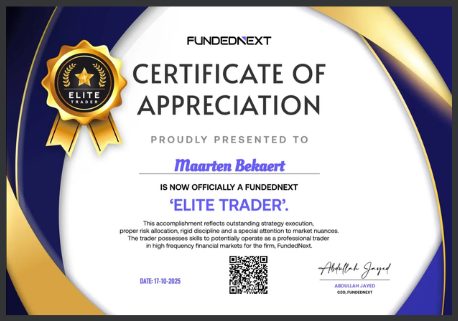 Certificaat Karl Eireiner