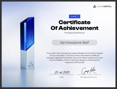 Certificaat Ryan Peerdeman